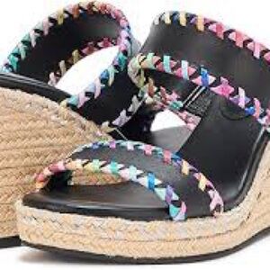 Karl Lagerfeld Multicolor Espadrille Wedges